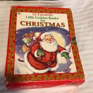 Set of 12 favorite little golden books Christmas